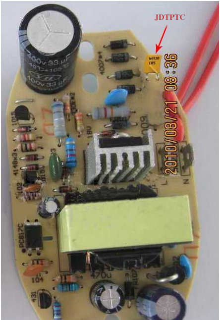 自恢復保險絲在加濕器中的應用