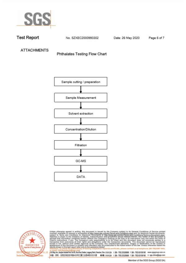 一次性保險絲SGS認證報告6
